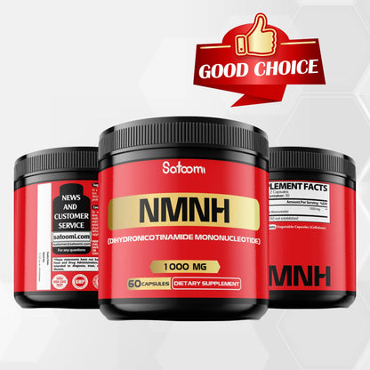NMNH (Dihydronicotinamide Mononucleotide) -NMN Supplement Alternative - 1000mg per Serving NAD Supplement to Support NAD - 60 Capsules - 30 Days Supply SatoomiBuy Supplements Australia