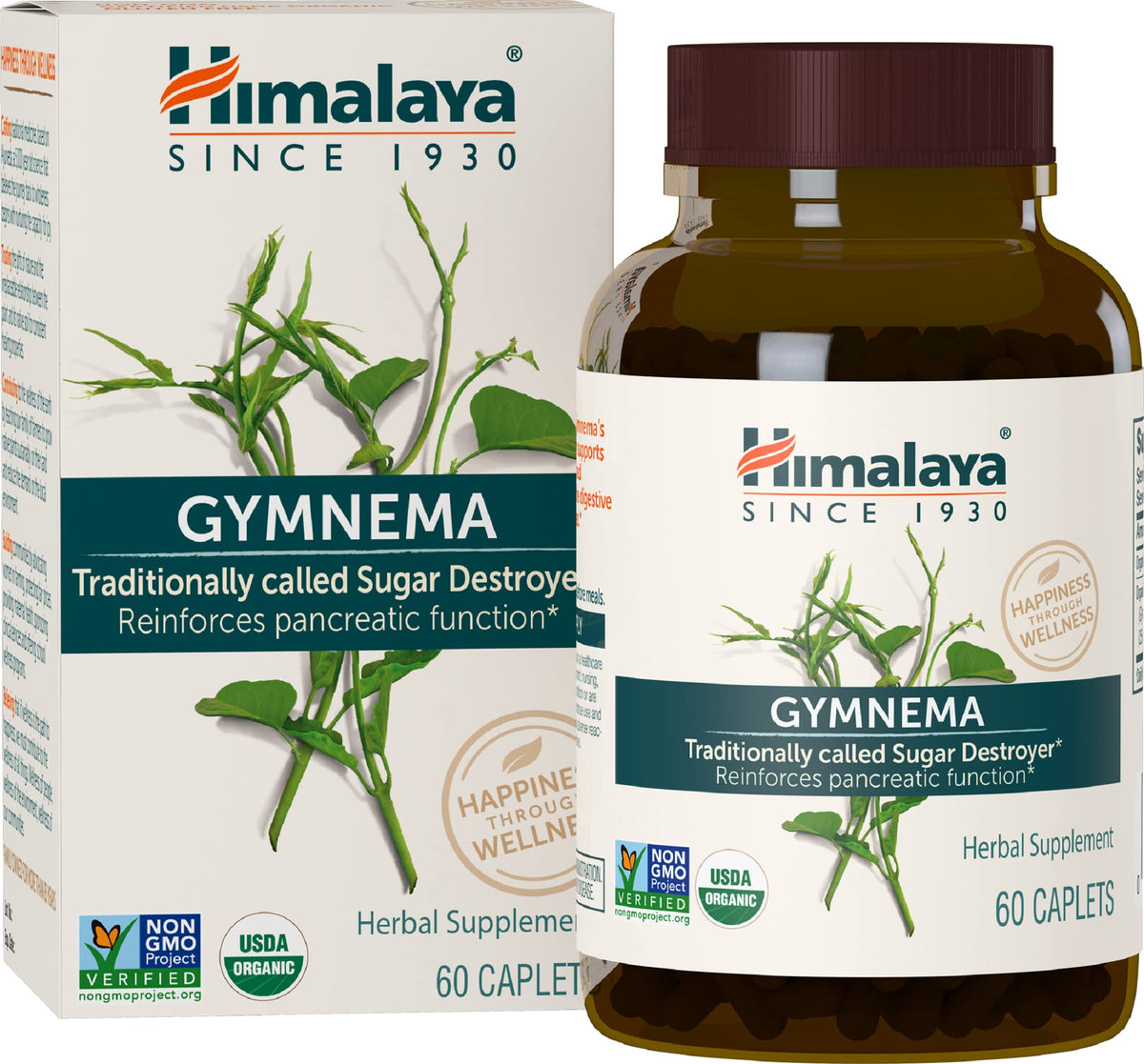 Himalaya Organic Gymnema Sylvestre for Glucose Metabolism, 700 mg HimalayaBuy Supplements Australia