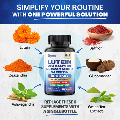 Zoyava Sea Moss 16-in-1 and Lutein 6-in-1 Bundle ZoyavaBuy Supplements Australia