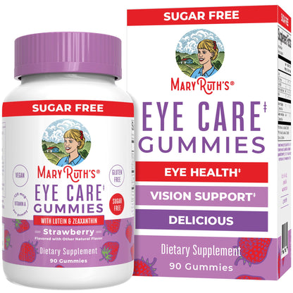 MaryRuth Organics Eye Care Gummies | Eye Health Vitamins for Adults and Kids | Lutein and Zeaxanthin Supplements | for Eyes | Vegan | Non-GMO | Gluten Free | 90 Count MARYRUTH'SBuy Supplements Australia
