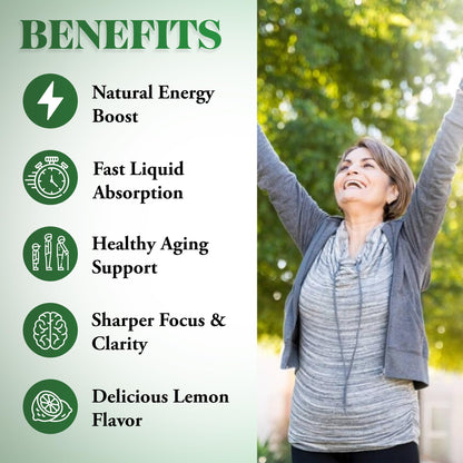 Dr. Miraculous Pure NAD+ Supplements 1850mg Liquid Drops for Women & Man | Nicotinamide Riboside Organic NAD Plus Boosting Supplement - Natural Lemon Flavor Dr. MiraculousBuy Supplements Australia