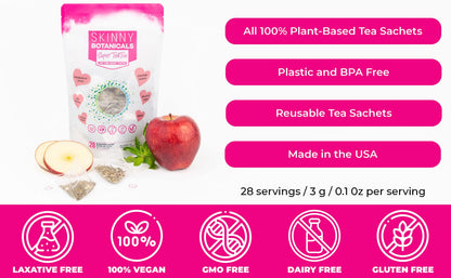 Skinny Botanicals Daytime Detox Tea for Body Cleanse All Natural - Laxative-Free, Supports Skinny BotanicalsBuy Supplements Australia