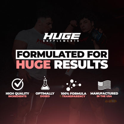 Huge Supplements, Whey Protein Concentrate Powder, Clinically Dosed Formula, 25g Huge SupplementsBuy Supplements Australia