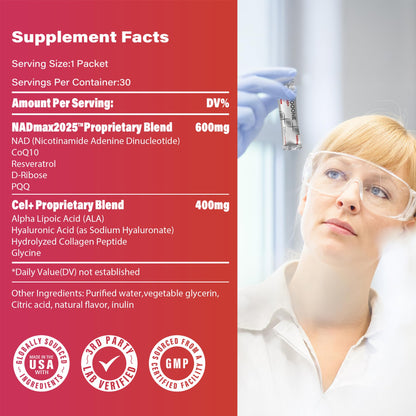 zooone- NAD+ Supplement 30pcs, Premium Nicotinamide Riboside & Resveratrol, DNA Repair & Healthy Aging， Advanced NAD Supplement for Men & Women, Boosts Cellular Energy. zoooneBuy Supplements Australia