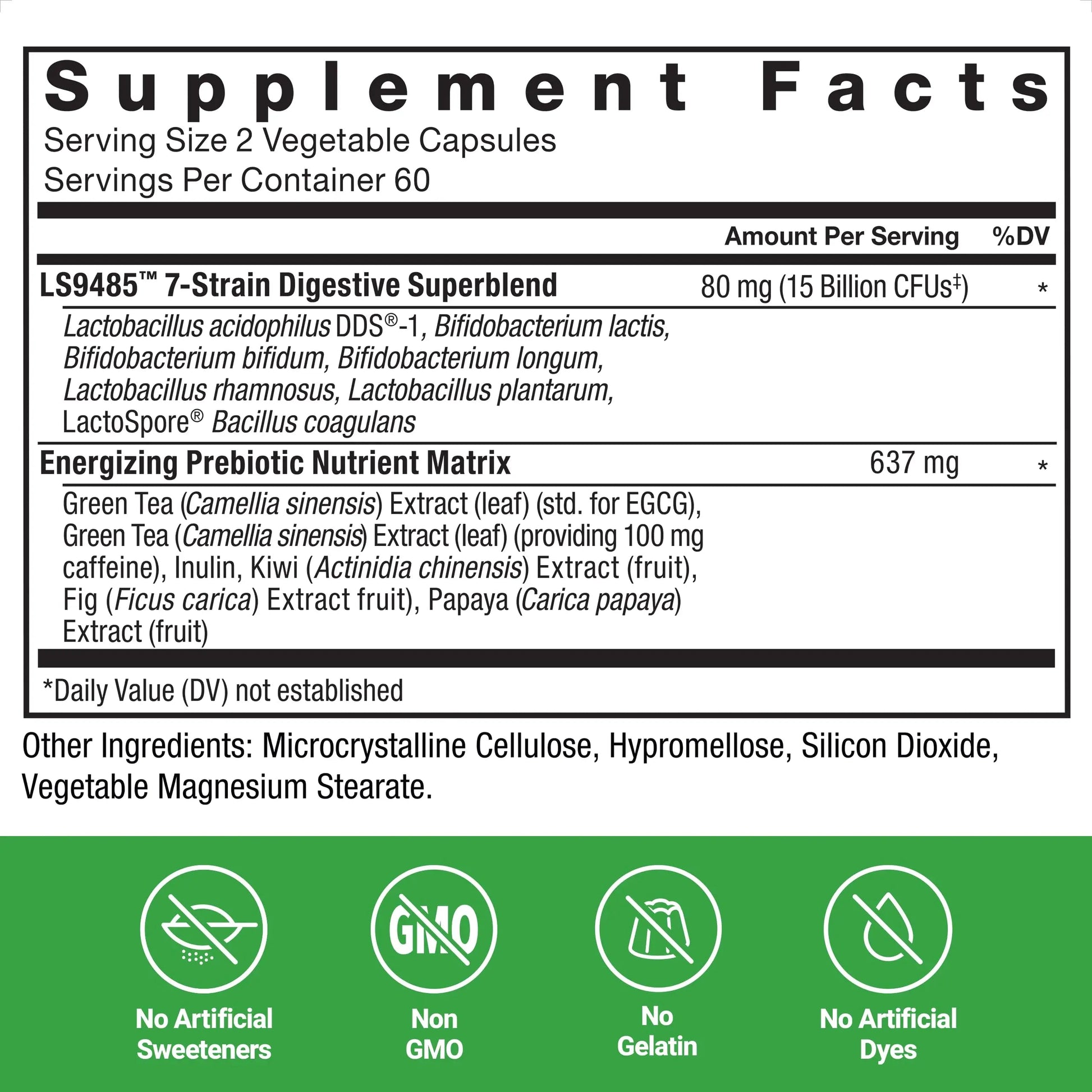 Force Factor ProbioSlim Extra Strength Probiotics for Women and Men with 30 Billion CFUs of Probiotics for Digestive Health, Bloating Relief, and Gut Health, with Prebiotic Fiber, 120 Capsules Force FactorBuy Supplements Australia