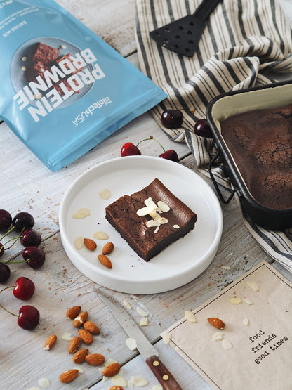 BioTechUSA Protein Brownie, Baking Mix with Collagen, whey proteins and sweeteners. 600 g, Chocolate BioTechUSABuy Supplements Australia