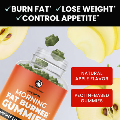 Morning Fat Burner Gummies for Weight Loss for Women & Men | Thermogenic Belly Nobi NutritionBuy Supplements Australia