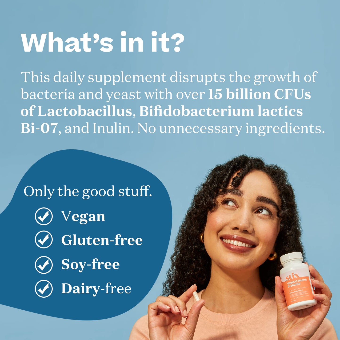 Stix Vaginal Health Probiotic & 3-Day Yeast Infection Treatment - Maintain pH Balance, Vaginal Microbiome Get StixBuy Supplements Australia