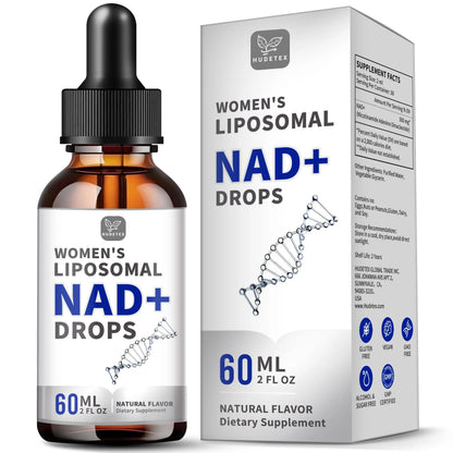 Women's NAD Liquid Supplement, Pure 500mg Liposomal NAD - Cell Regeneration，Energy Support, Vegan,Sugar Free，Additives Free HudetexBuy Supplements Australia