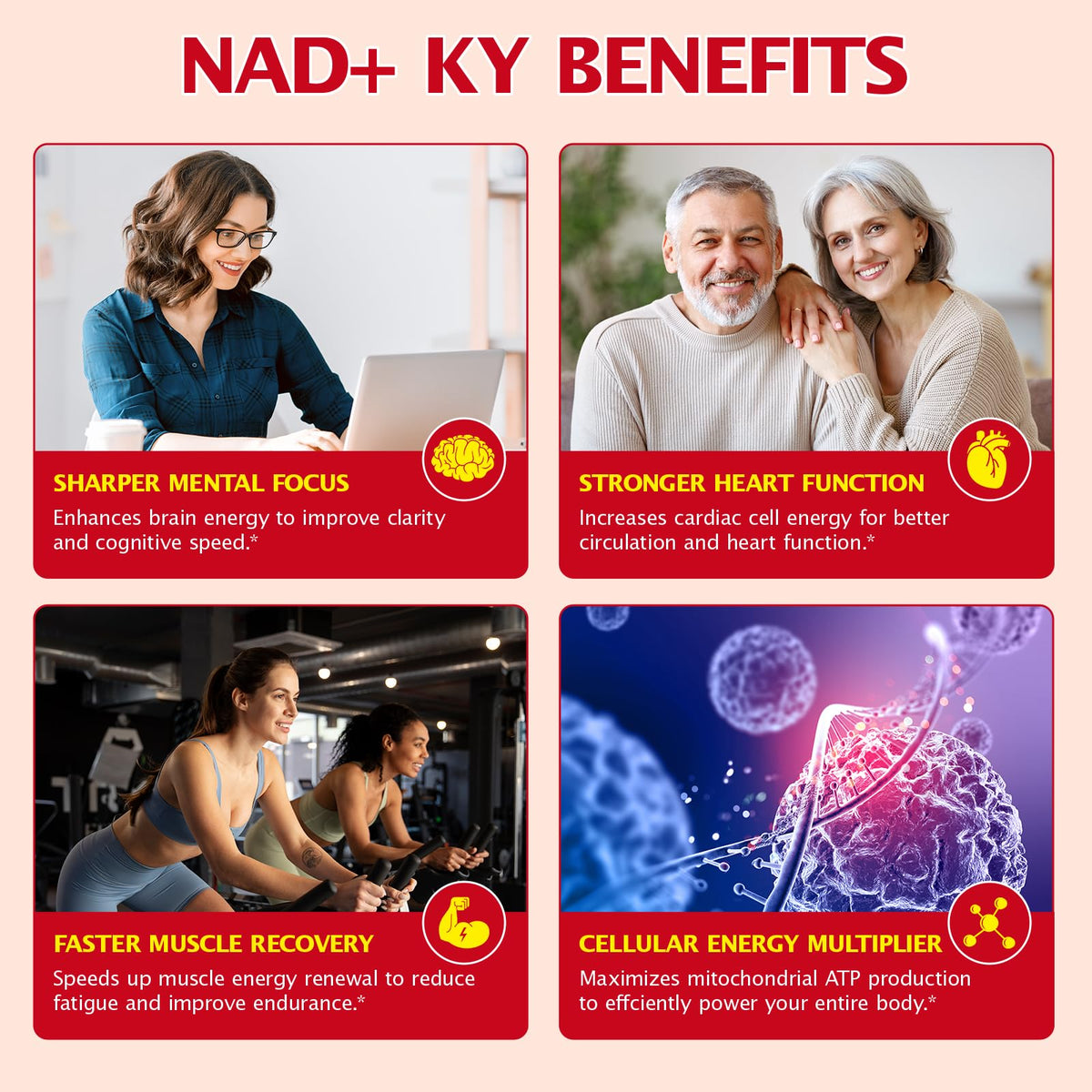 KITNOBLIS NAD+ Supplement for Women 1000mg - High Potency Cellular Energy Booster with PQQ, Resveratrol - Health, Anti-Aging Support （21pcs） KITNOBLISBuy Supplements Australia