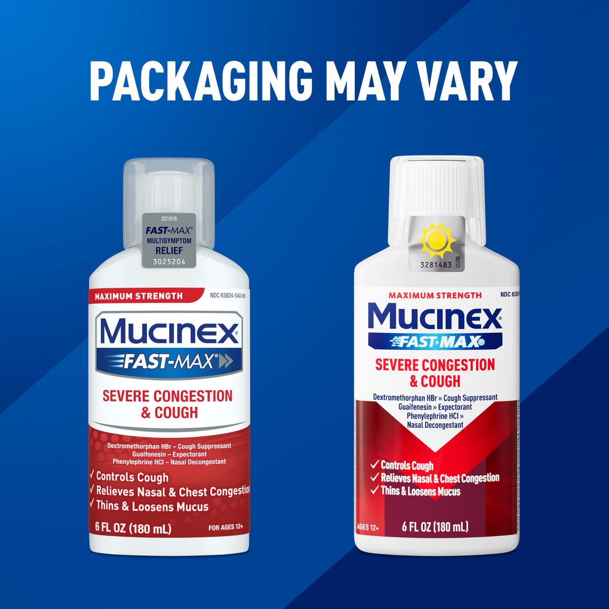 Mucinex Fast-Max Severe Congestion & Cough Medicine, Maximum Strength Symptom Relief, Over-The-Counter Medication, Cold Medicine, Cough Suppressant, Expectorant, Nasal Decongestant, 6 FL OZ Mucinex buy supplements Au