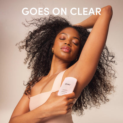 OUAI Aluminum Free Deodorant - Women's Deodorant with 24-Hour Odor Control & Invisible Application - Enriched with Notes of Rose, Berry, Lychee & Pink Peppercorn - Melrose Place (2.5 oz) OUAIBuy Supplements Australia