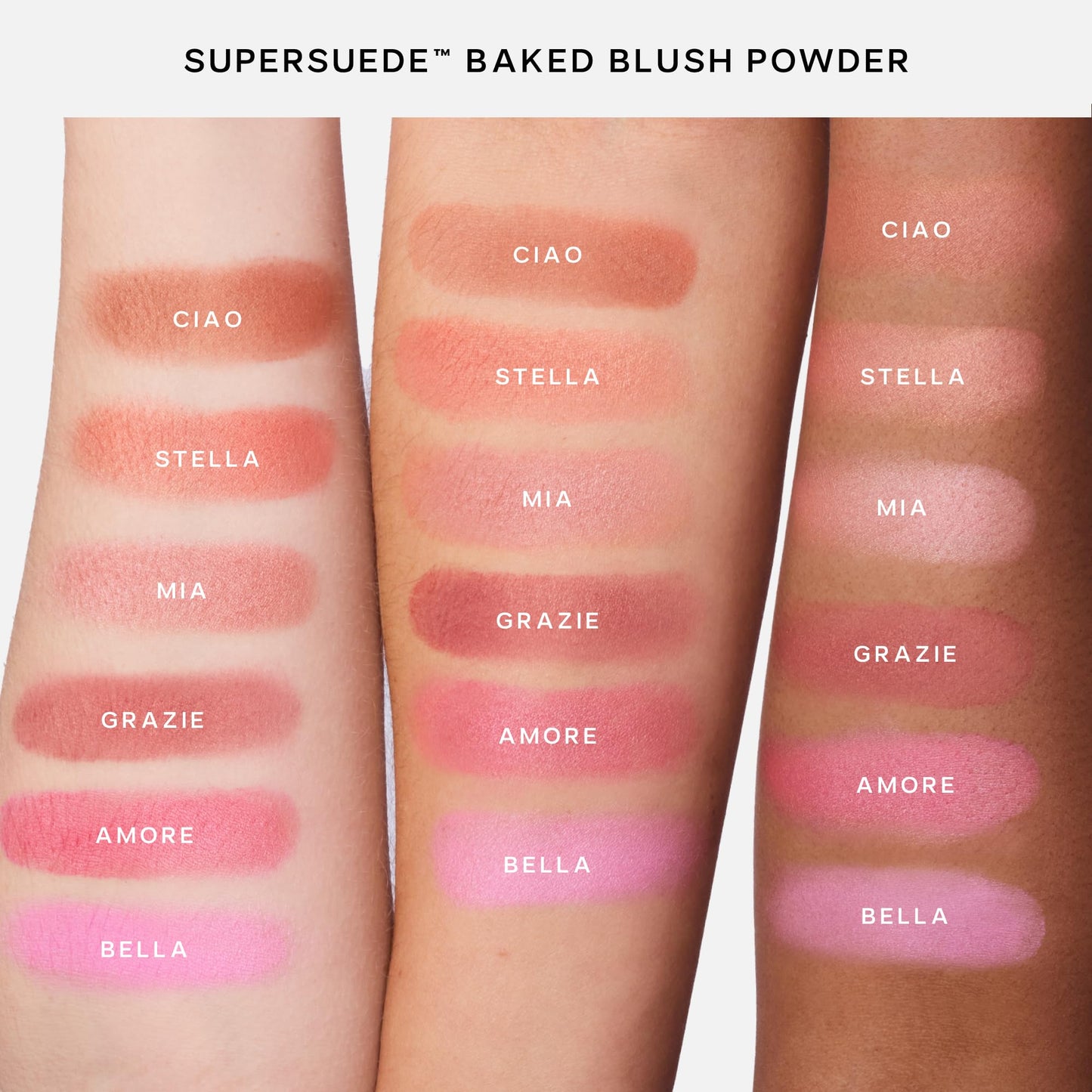 Saie Cheek Flush Duo - Dew Liquid Blush (.40 oz, Dreamy), SuperSuede Baked Powder Blush (.01 oz, Grazie) - Layerable, Skin-Nourishing Blushes for a Seamless Radiant Finish SaieBuy Supplements Australia