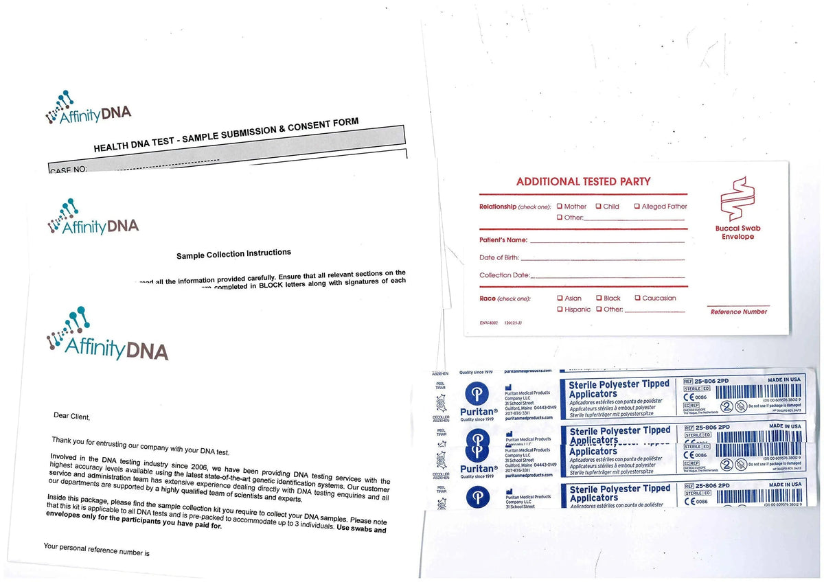 AffinityDNA Oral Microbiome Test Kit | Oral Bacteria Test for Dental Health | at Home Cheek Swab Sample Collection Kit | Results in 10-15 Working Days | No Extra Fees AffinityDNABuy Supplements Australia