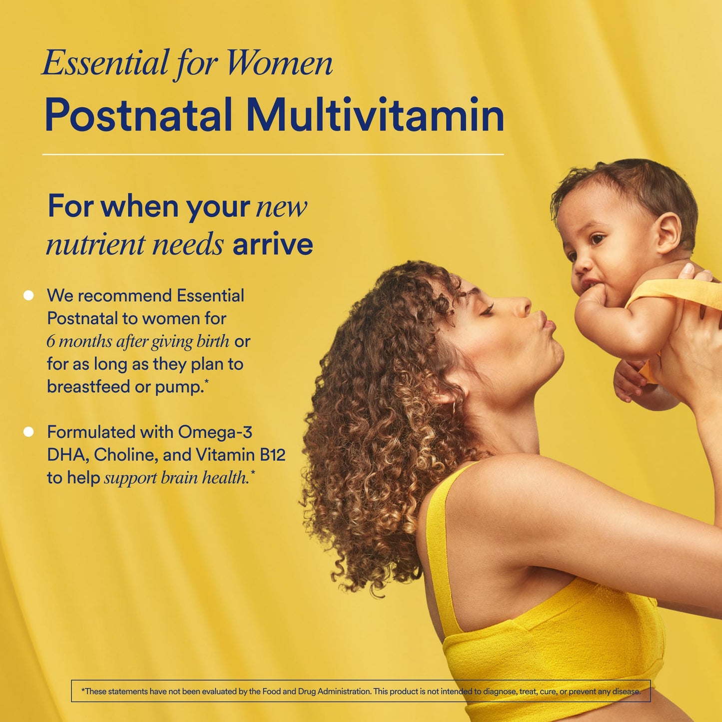 Ritual Postnatal Mom-to-Baby Set, Postpartum Multivitamin and Natal Choline Supplements, Supports Lactation, Immune Function, and Baby's Cognitive Function RitualBuy Supplements Australia