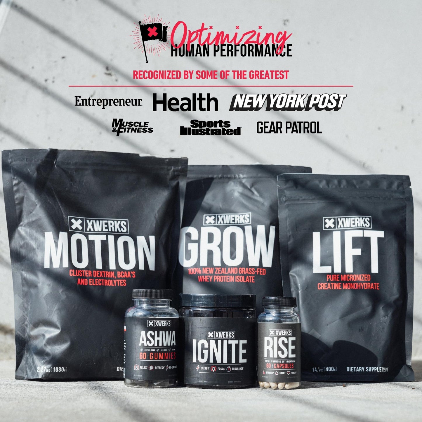 Xwerks Grow 100% New Zealand Grass-Fed Whey Protein - 25g of Pure Isolate Protein XwerksBuy Supplements Australia