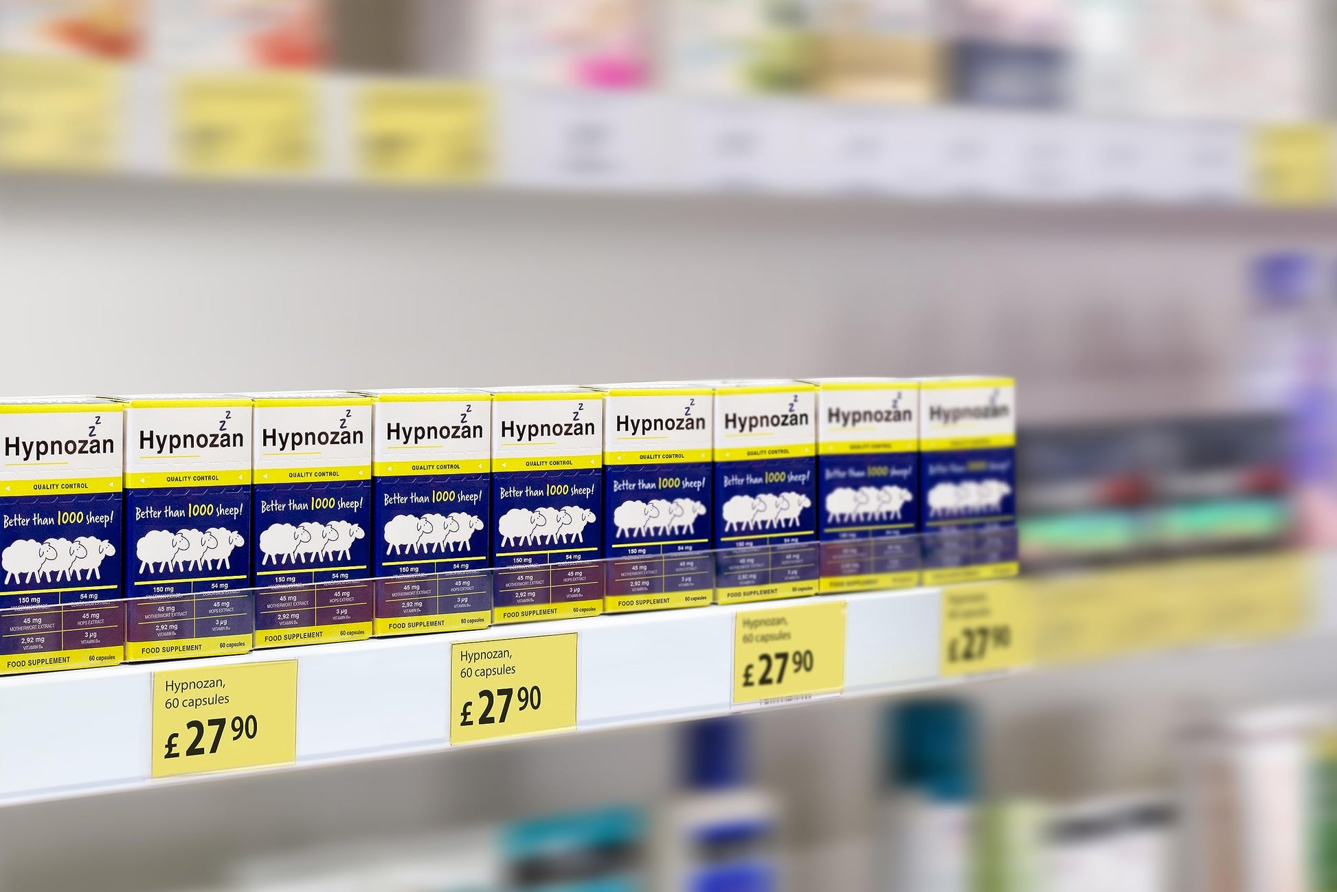 Hypnozan. 60 Easy Nights in Every Pack - 60 Capsules, Just One Before Bed. Natural Vox pharmaceuticaBuy Supplements Australia