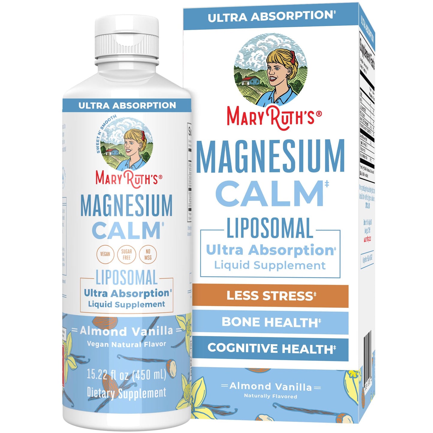 MaryRuth Organics Magnesium Liposomal| Magnesium Supplement | Magnesium Bisglycinate | Muscle & Bone Support | Mood Support Vitamin | Vegan | Non-GMO | Gluten Free | 15.22 Fl Oz | 30 Servings MARYRUTH'SBuy Supplements Australia