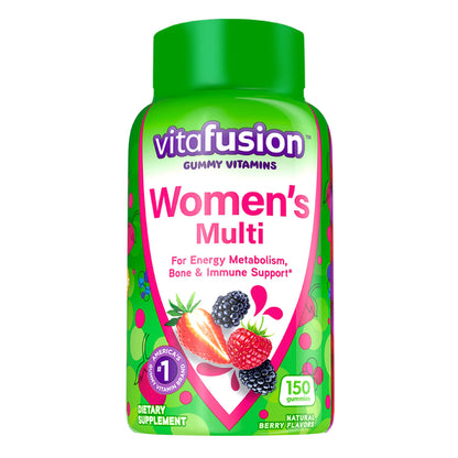 Vitafusion Fiber Well Sugar Free Fiber Supplement & Womens Multivitamin Gummies VitafusionBuy Supplements Australia