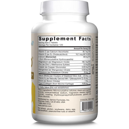 Jarrow Formulas® Ultra BoneUp®, Includes MK-7 and Silicon for Added Bone Support, 240 Bone Health Tablets Jarrow FormulasBuy Supplements Australia