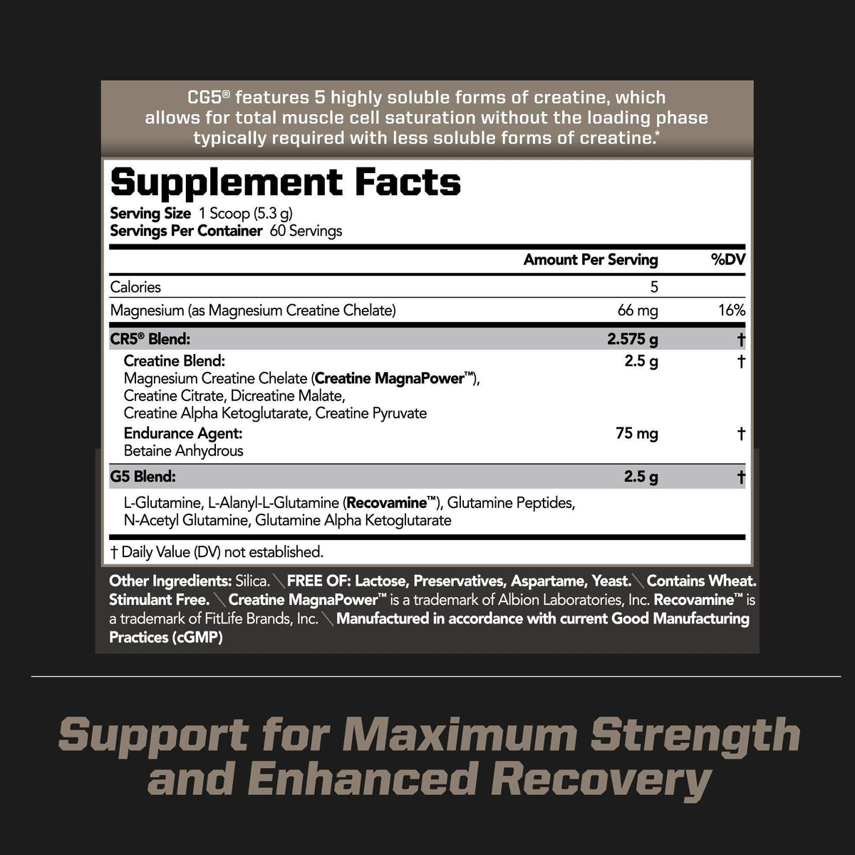 PMD Sports Ultra Pump Fuel Insanity - Pre Workout – Cherry Bombsicle (30 Servings) Sports CG5 Premium Creatine and L-Glutamine Powder (60 Servings)