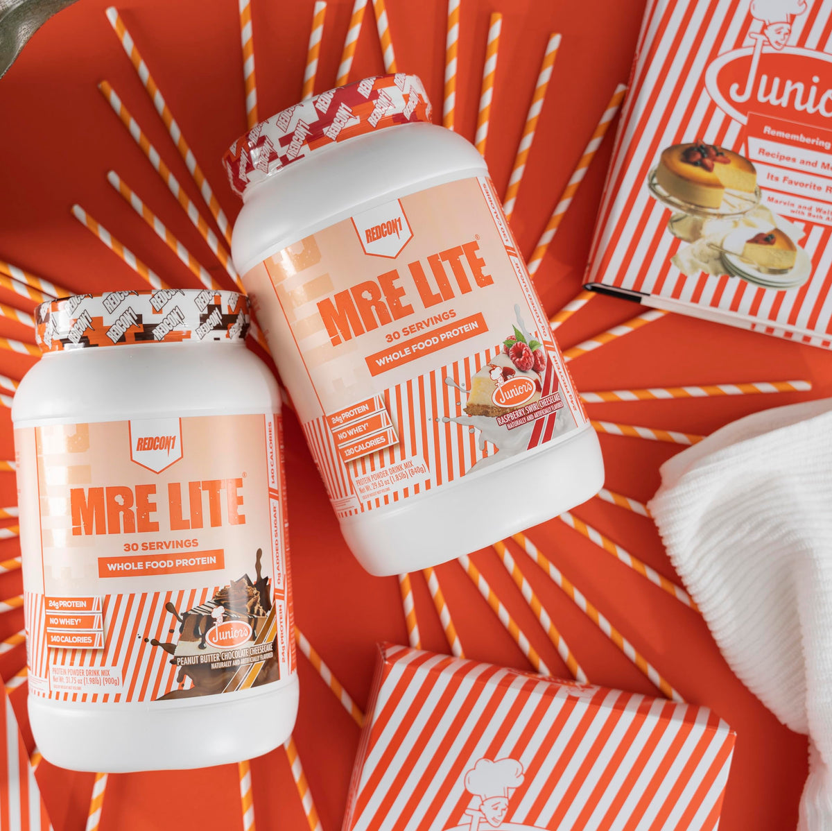 REDCON1 MRE Lite Whole Food Protein Powder, Juniors, Peanut Butter Chocolate REDCON1Buy Supplements Australia