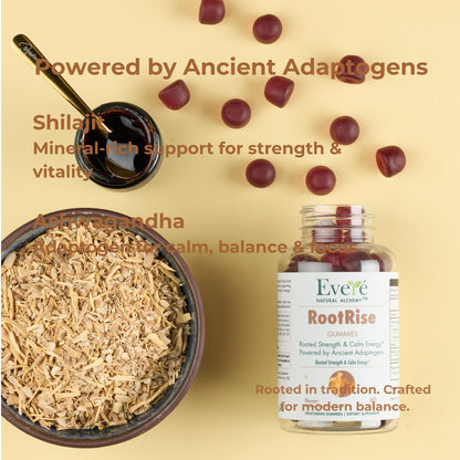 The EverÉ Natural Alchemy Evere RootRise Gummies - Shilajit + Ashwagandha Gummies The EverÉ Natural Alchemy buy supplements Au