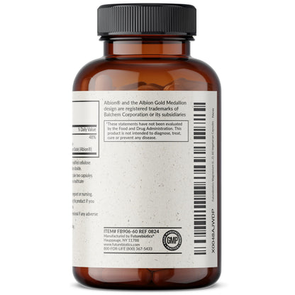 Futurebiotics Magnesium Glycinate 200 MG per Serving Chelated for High Absorption, Gentle On Stomach, Non-GMO, 60 Vegetarian Capsules Futurebiotics canada supplements
