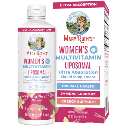 MaryRuth’s Multivitamin Liposomal for Women 40+ | Womens Multivitamin Liposomal | Immune Support Supplement | Menopause Supplement | Methylated Multivitamin | Vegan | Sugar Free | Non-GMO |15.22 Fl Oz MARYRUTH'SBuy Supplements Australia