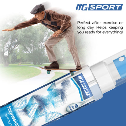 High Absorption Pure Magnesium Oil Spray – 250 ml – 100% Pure Magnesium Chloride MGSPORTBuy Supplements Australia