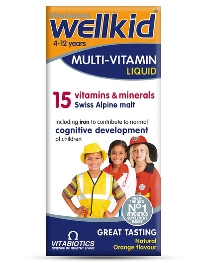 Wellkid by Vitabiotics Multi-Vitamin Liquid 150ml Wellkid