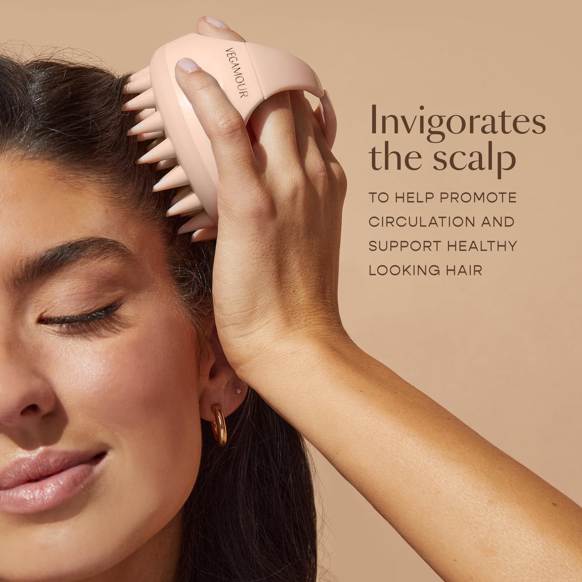 VEGAMOUR GRO Revitalizing Scalp Massager - for All Hair Types and Textures - 1 Count VEGAMOURBuy Supplements Australia
