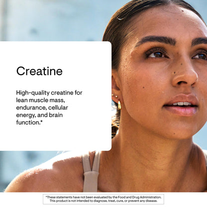 THORNE Creatine - Micronized Creatine Monohydrate Powder - Support for Muscles & Cognitive Function* - for Women & Men - Strawberry - NSF Certified for Sport - 5 g per Serving - 60 Servings THORNEBuy Supplements Australia