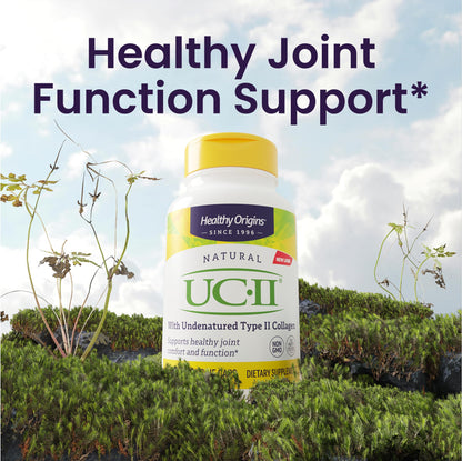 Healthy Origins UC-II 40 mg (Undenatured Type II Collagen, Non-GMO, Gluten Free, Joint Support), 120 Veggie Caps Healthy OriginsBuy Supplements Australia