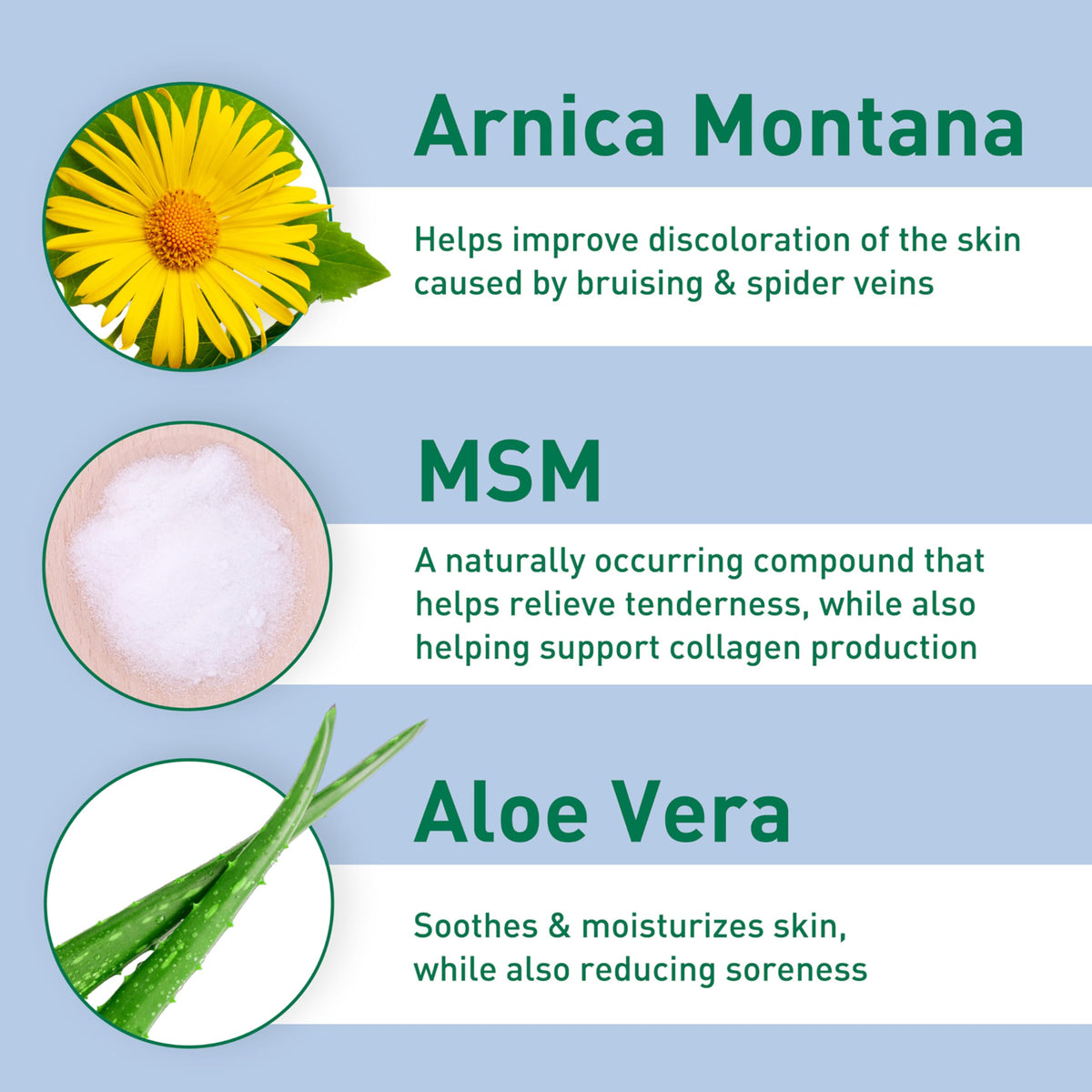PROcure Arnica & MSM Bruise Remedy Gel – Paraben-Free, Unscented Arnica Montana Gel for Bruising, Spider Veins & Skin Discoloration – 2 Pack PROcureBuy Supplements Australia