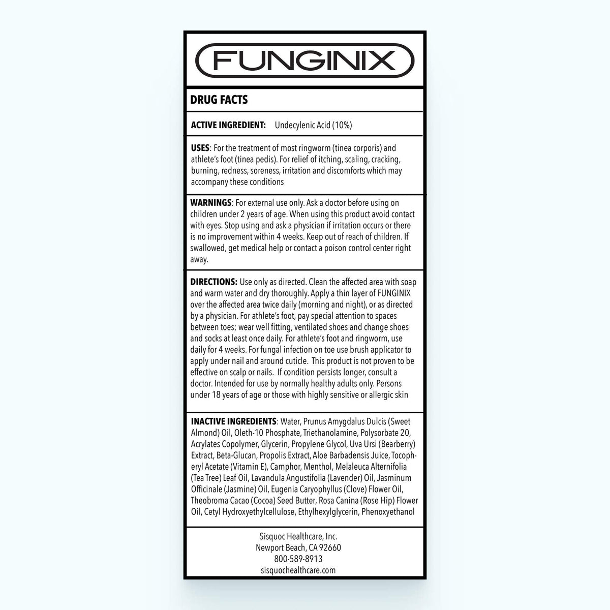 FUNGINIX Healthy Nail Formula - Finger And Toe Fungus Treatment, Made In USA, Foot FUNGINIXBuy Supplements Australia