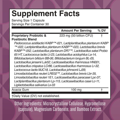 MaryRuth's 3-in-1 Daily Health 40+ Probiotics for Women | Hormonal & Menopause Support Supplement for Women | Gut Health Capsules | 50 Billion CFU | Allergen Free | 30 Ct MARYRUTH'SBuy Supplements Australia
