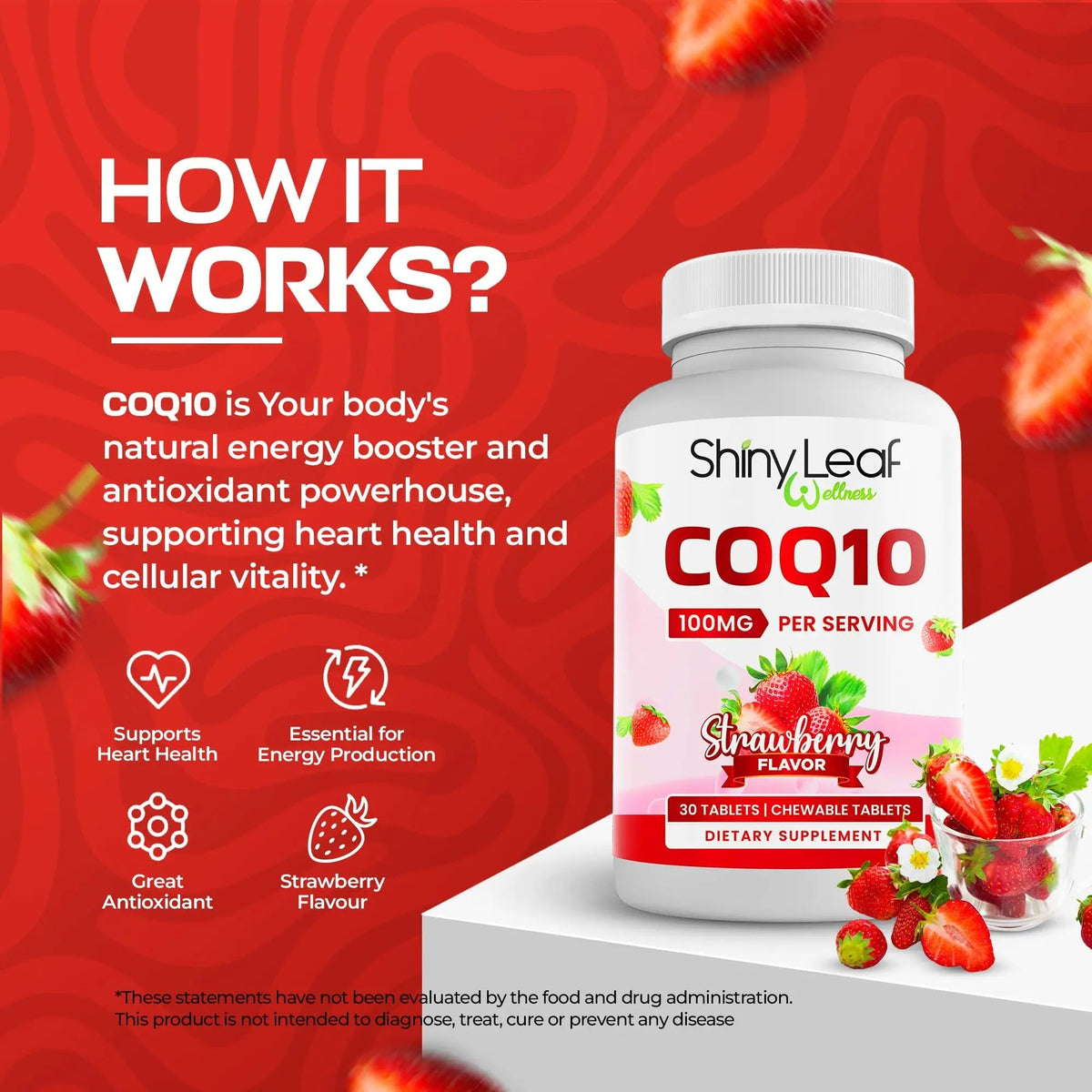 Bariatric Multivitamin Iron-Free One Capsule Per Day and CoQ10 100mg Supplement for Brain Health and Energy Management for Women and Men Shiny LeafBuy Supplements Australia
