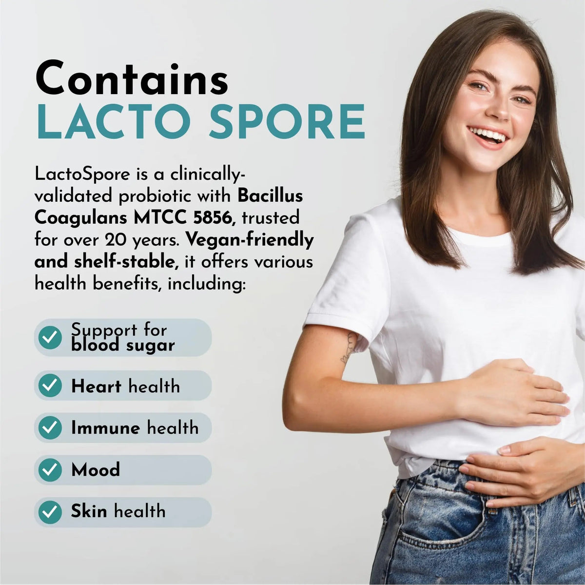 VITASEI Happy Flora, Probiotic Supplement 170 Billion CFU for a Healthy Gut Health with enzymes for Digestion, probiotics for Women and Men, 1 Bottle - 60 Capsules VITASEIBuy Supplements Australia