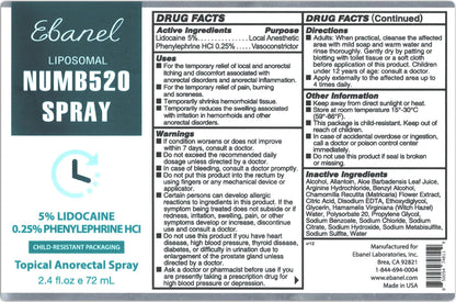 Ebanel Bundle of 5% Lidocaine Numbing Spray and Tattoo Aftercare Healing Balm Ebanel buy supplements Au