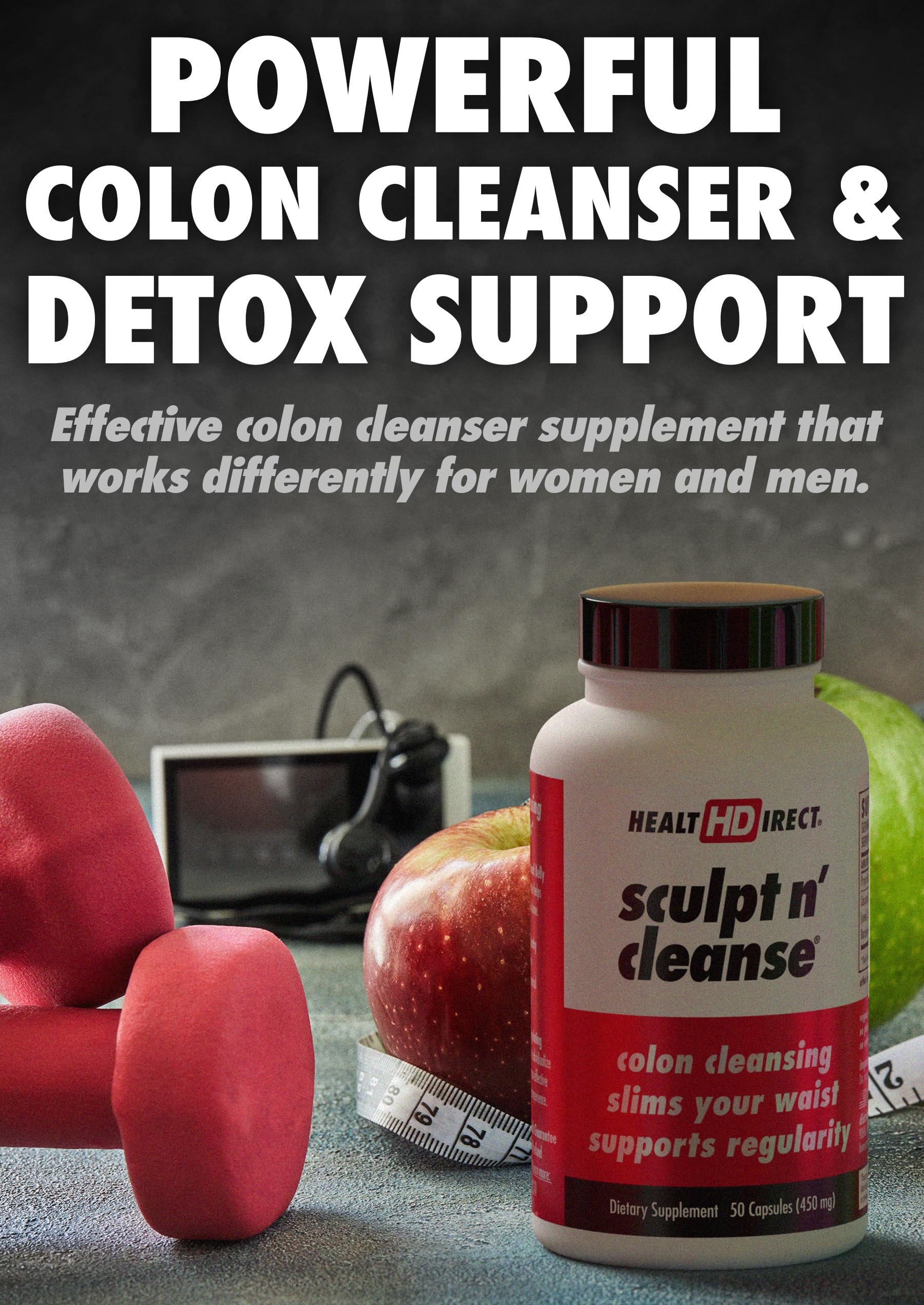 HEALTH DIRECT Sculpt n' Cleanse - Herbal Colon Cleanse for Digestive Health & Regularity HEALTH DIRECTBuy Supplements Australia