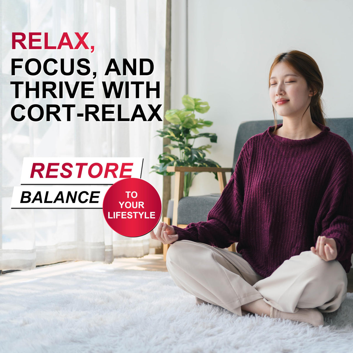 DLNIA Super Calm Cortisol Supplement with Magnesium Glycinate, Ashwagandha KSM-66, L-Theanine, Phosphatidylserine, Ginkgo Biloba & Lions Mane for Calm, Focus, Mental Clarity, Relaxation, Sleep, Energy DLNIABuy Supplements Australia