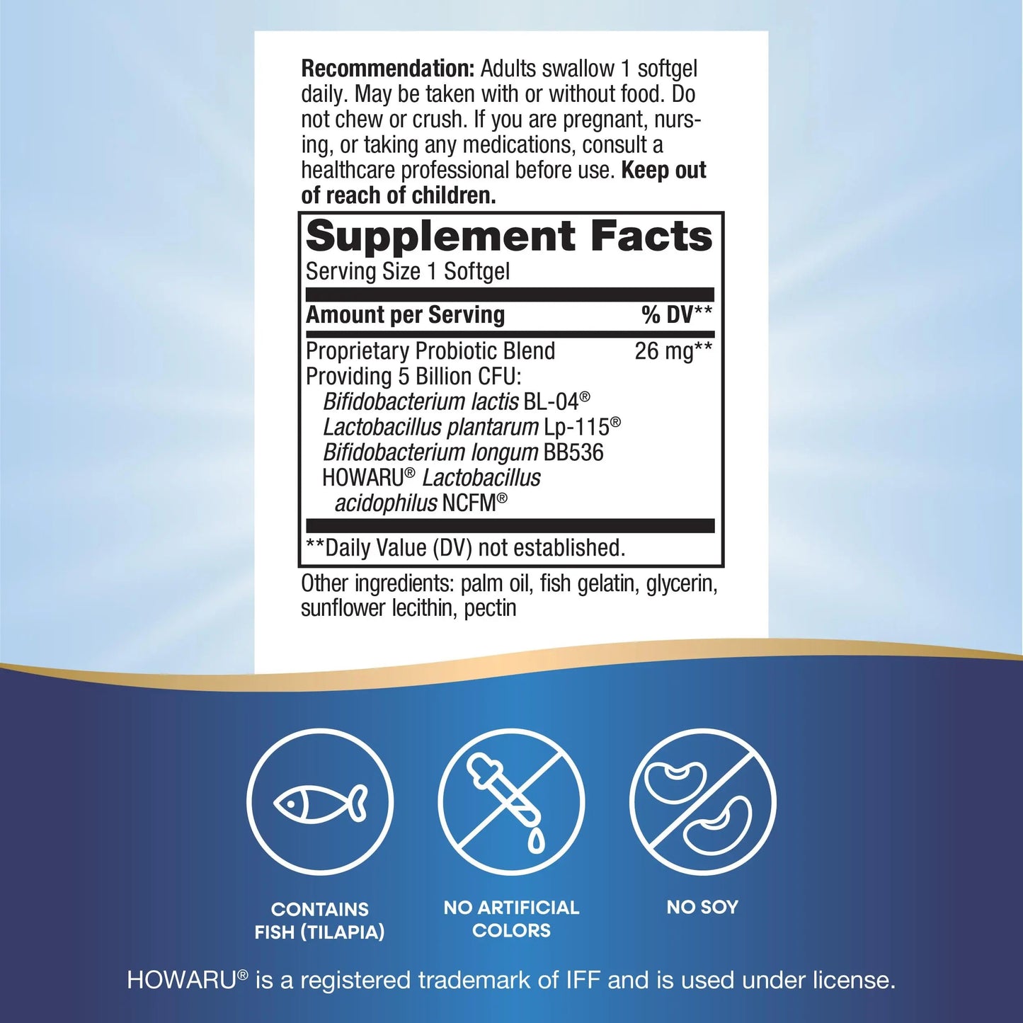 Nature's Way Pearls Max Potency Probiotic for Men and Women, Supports Digestive, Immune, Colon Health*, 5 Billion Live Cultures, No Refrigeration Required, 30 Softgels Nature's WayBuy Supplements Australia