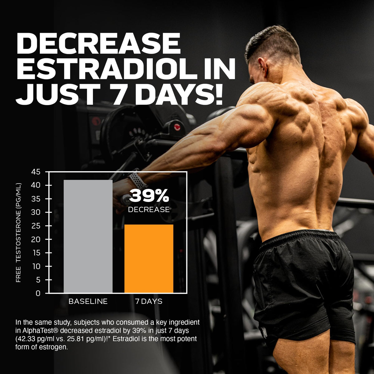 Testosterone Booster for Men, MuscleTech AlphaTest, Tribulus Terrestris & Boron Suppleme MuscleTechBuy Supplements Australia