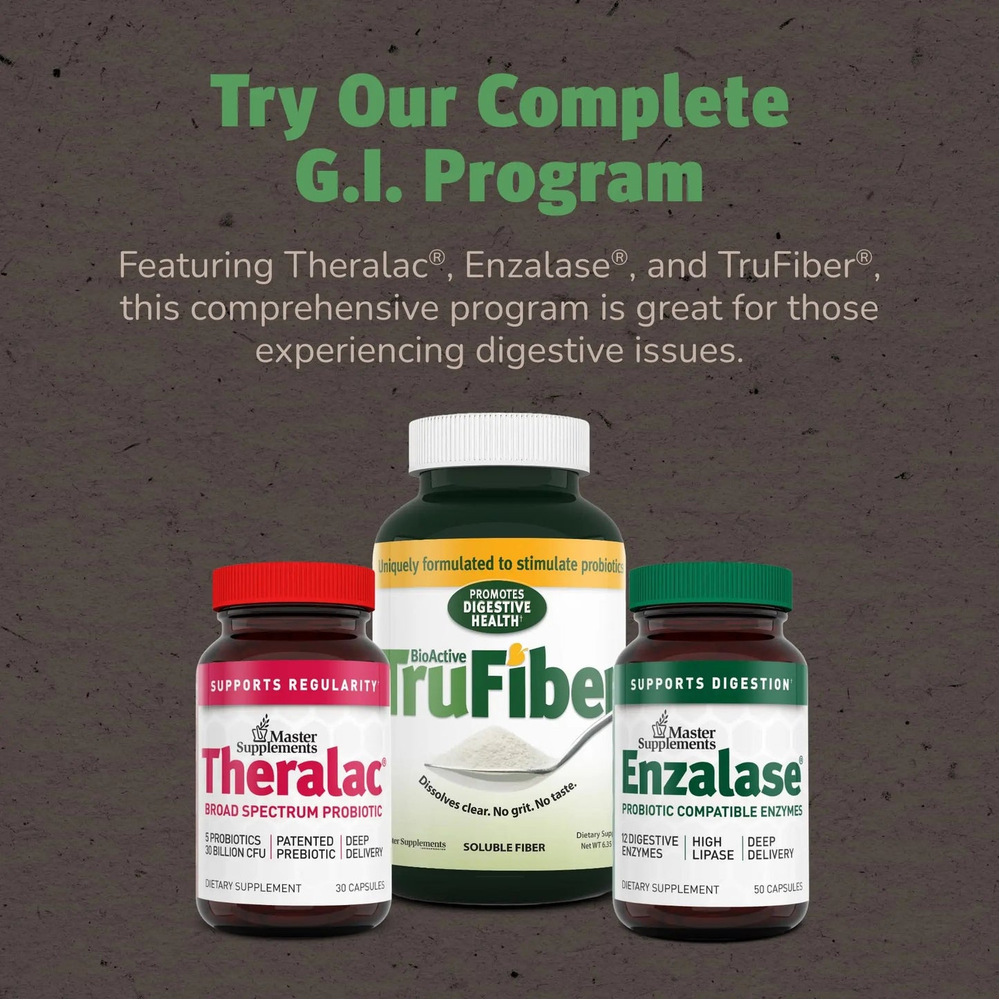Master Supplements Theralac - 30 Capsules, Pack of 3 - Multi-Strain Probiotic for Optimal Gut Health + Gas & Bloating Relief - Gluten Free - 90 Servings THERALAC buy supplements Au