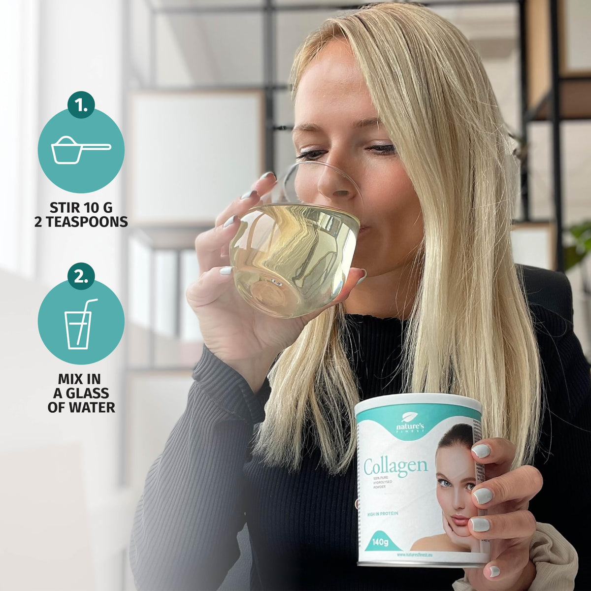 Nature's Finest by Nutrisslim Collagen Powder: 100% Hydrolysed Bovine Collagen Nature's Finest by NutrisslimBuy Supplements Australia