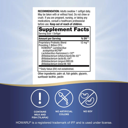 Nature's Way Probiotic Pearls Complete, 1 Billion Live Cultures, 90 Softgels Nature's WayBuy Supplements Australia