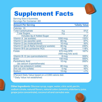 Feel Great Teen Vitamins Multivitamin Gummies | Citrus & Strawberry Flavor for Teen Boys & Girls | for Bone, Muscle & Immune Support | The Feel Great Vitamin Company