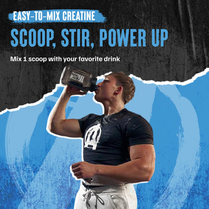 Animal Creatine Monohydrate Powder — Micronized for Muscle Recovery, Cellular Energy, and Daily Wellness — for Men and Women