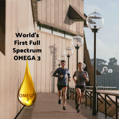 Nutriissa Omega 3 - Full Spectrum - 180 Count - High Concentrate Formula Fish Oil, Krill Oil NutriissaBuy Supplements Australia
